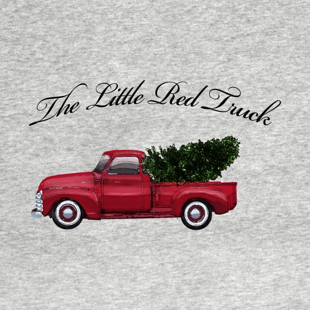 The Little Red Truck by Rustic Daisies Marketplace